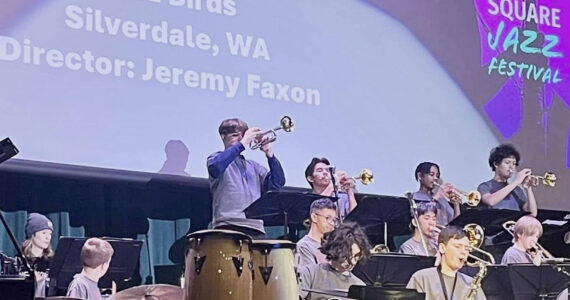 Coreen Haydock courtesy photo
The Fairview Middle School Jazz Birds were the top band at that level.