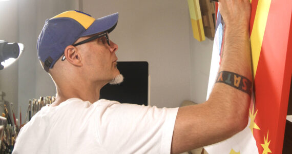 Jimmy Danko courtesy photos
Danko’s creative process starts with sketches and photography before transferring them to canvas or wood panels.