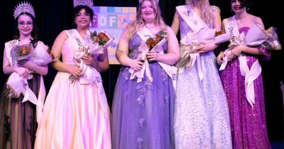 Irene’s Photography courtesy photos
Left to right: Jr. Princess Andrea White, Jr. Princess Azalea Allington, Sr. Princess Amelia Gilespie, Queen Miah Strombach and Duchess Elizabeth White.