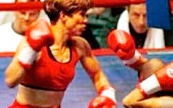 MacGregor courtesy photos
Bremerton boxer Margaret MacGregor in the ring.