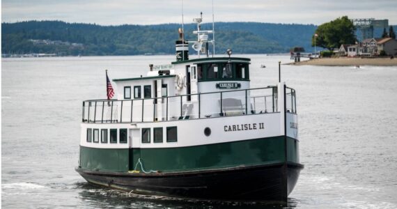 Kitsap Transit courtesy photo
The Carlisle II traverses Sinclair Inlet.