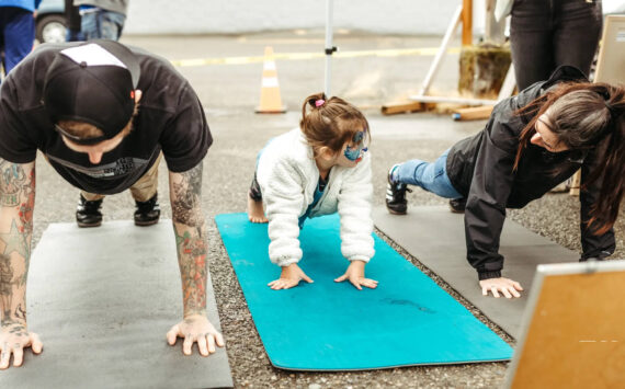 Kick it with Kitsap courtesy photos
Attendees can participate in fitness challenges.