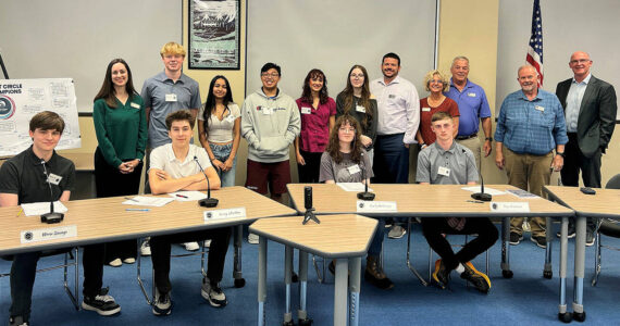 SKSD courtesy photo
Student Circle of Champions members led the school board’s work study session June 4.