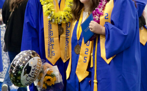 Britney Fletcher-West/Kitsap News Group photos
Bremerton High School graduates pose for photos.