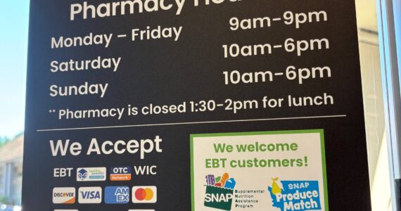 Joshua Kornfeld/Kitsap News Group
SNAP benefits are accepted at the Bainbridge Island Safeway.