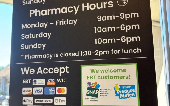Joshua Kornfeld/Kitsap News Group
SNAP benefits are accepted at the Bainbridge Island Safeway.