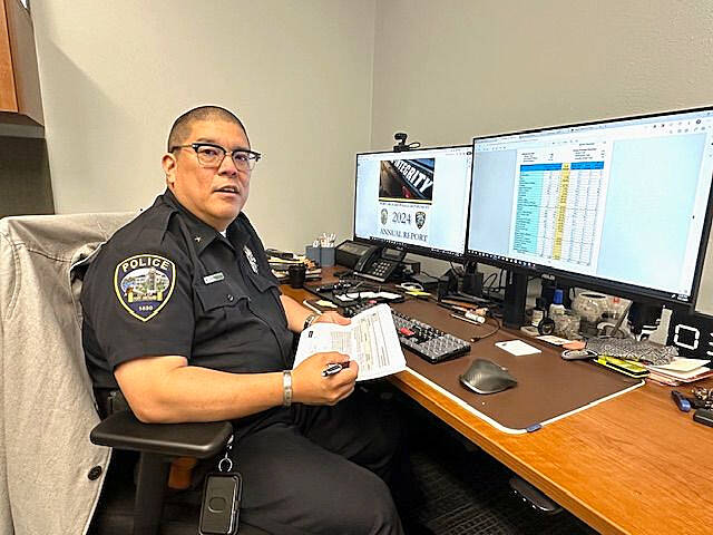 Mike De Felice/Kitsap News Group
Alan Iwashita, deputy chief of the Port Orchard Police Department.