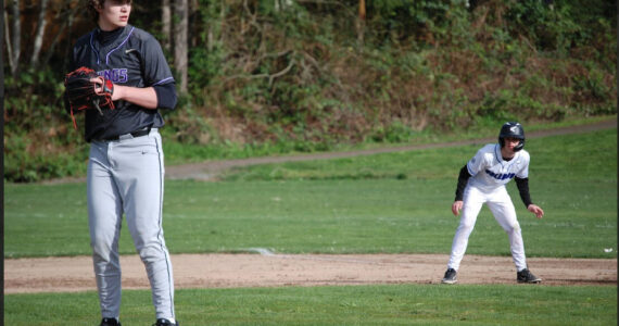 Marcus Kim courtesy photos
North Kitsap Viking senior pitcher Dawsyn Anderson has committed to the University of Oregon.