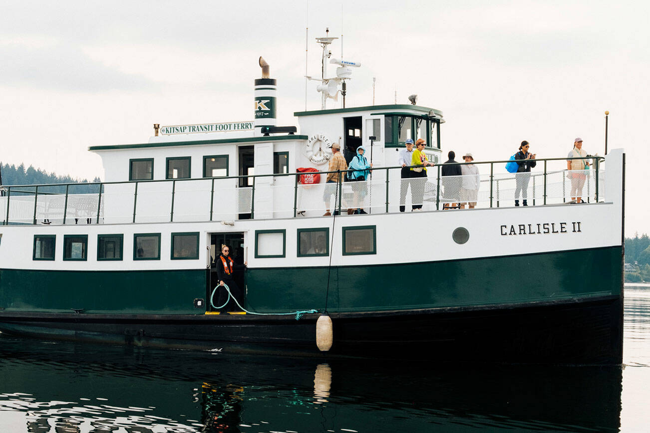 Tiffany Diamond Photography courtesy photos
Passengers boarded the historic Carlisle II, the last remaining mosquito fleet boat, over Labor Day weekend.