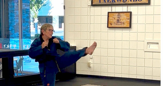 Kelly Rogers courtesy photo
70-year-old Taekwondo instructor Chris Holts will be teaching the 55 and older taekwondo class.