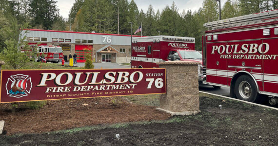 PFD courtesy photo
Poulsbo Fire Department’s Station 76, located at 19145 Viking Avenue NW, opened for service Nov. 22.
