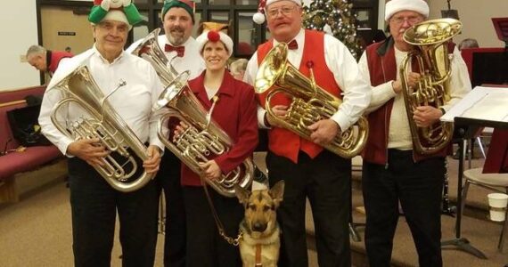 Mary Gleysteen courtesy photo
The Hometown Band will be performing holiday concerts across Kitsap County in December.
