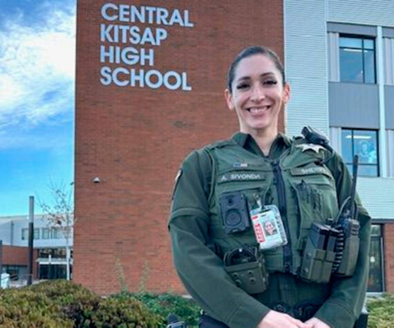 Mike De Felice/Kitsap News Group
Central Kitsap School District’s school resource officer, Deputy Arianna Sivonda, of the Kitsap County Sheriff’s Office.