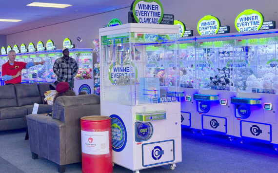 Britney Fletcher-West/ Kitsap News Group photos
Every machine in the arcade carries a different prize.