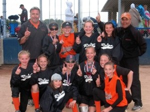 The Silverdale Reign won the girls U12 Recreational Division state fastpitch tournament last weekend in Aberdeen.