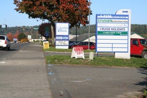 Work on an updated sign ordinance for Kitsap County is in progress and may include allowing digital signs. Some Silverdale area residents are concerned that current regulations are not being enforced.