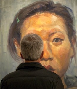 An onlooker from last year admires the 'Best In Show' winner from last year's CVG show.