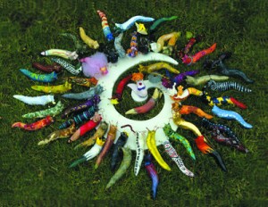 Look for an invasion of ceramic slugs in Kingston on Aug. 8.