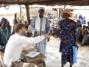 North Kitsap High grad Jesse Matthews spent his summer distributing malaria nets to residents in West Africa.