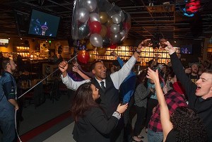 Justin Brown of St. Louis and Jazmine Royal