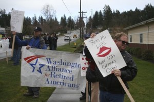 Fighting to preserve Social Security hours in Silverdale