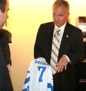 Seattle Sounders FC broadcaster and former Seattle University men's soccer coach Peter Fewing