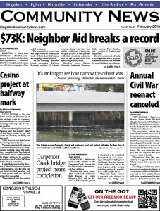 The February 2012 Kingston Community News: 24 pages of local news