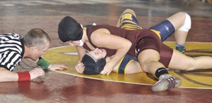 South Kitsap's Amberlee Brasch became the first female in the school's history to place in last year's state wrestling tournament at the Tacoma Dome.
