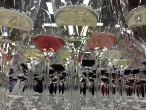 The best wines from the 2015 San Francisco Chronicle Wine Competition await evaluation during the final round of tastings in Cloverdale