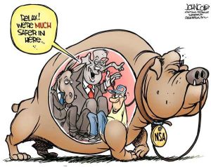 Cartoon by John Cole.