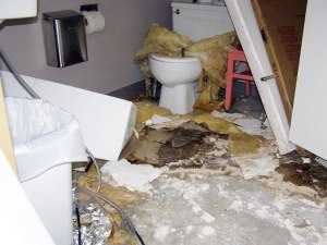 When the Manchester Library’s frozen pipes burst