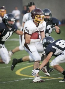 South Kitsap’s suddenly dangerous passing attack has produced four touchdowns in two games to senior wideout Leon La Deaux.