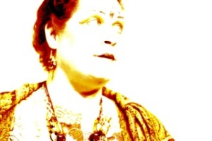 Katrina Baxter Hodiak plays the paranormal medium Madame Arcati in the 1940's haunt 'Blithe Spirit.'