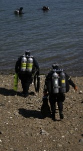 Bill Mickelson/Staff photo A group of divers headed off for training in Hood Canal... without me.