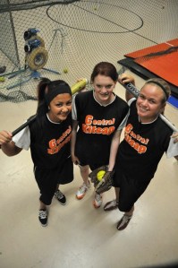 Central Kitsap High School fastpitch players