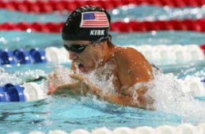 Bremerton native Tara Kirk swam to a title at the Missouri Grand Prix in 2008