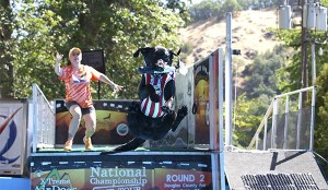 At a previous X-Treme Air Dogs competition