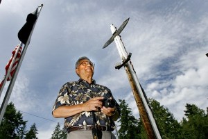 Rich Demain ... featured in Longhouse Media production about the Canoe Journey.