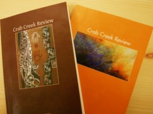 The latest edition of the Crab Creek Review (left) features artwork from Kingston artist Marilyn Liden-Bode.