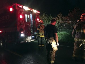 A woman was killed and a man was injured in a two-car collision Jan. 21 at Clear Creek and Orweiler roads.