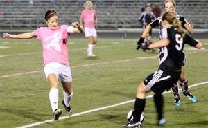 The North Kitsap High School girls soccer teams (JV and Varsity) competed against Port Townsend Oct. 11. The game