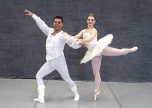 Codey Poole and Olivia Nelsen portrayed Prince and Aurora in ‘Sleeping Beauty.’