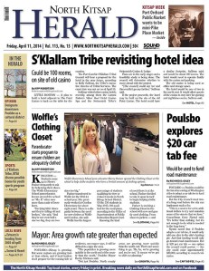 The April 11 North Kitsap Herald: 48 pages in two sections