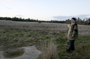 Joyce Hart is one of several Shore Woods residents demanding greater scrutiny of a plan to haul South Kitsap biosolids to Hansville.