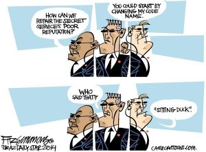 Cartoon by David Fitzsimmons