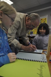 Fourth-grader Katie Villarreal