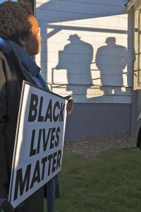 Reacting to incidents of police violence against young black men