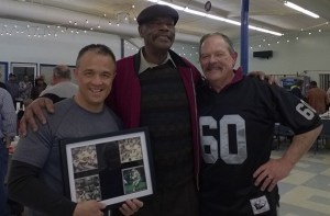 Pictured left to right: Lou Guzman Olympic High Girls Assistant Basketball Coach