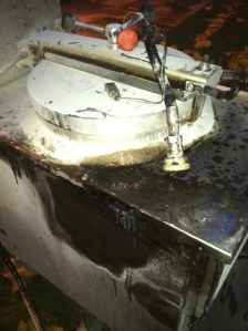 No injuries or major damage from this fryer fire at Kingston Albertsons.