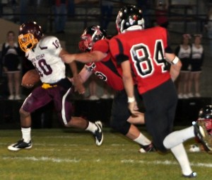 Chris Hutcherson was stellar in the return game on an otherwise forgettable evening for the Wolves.